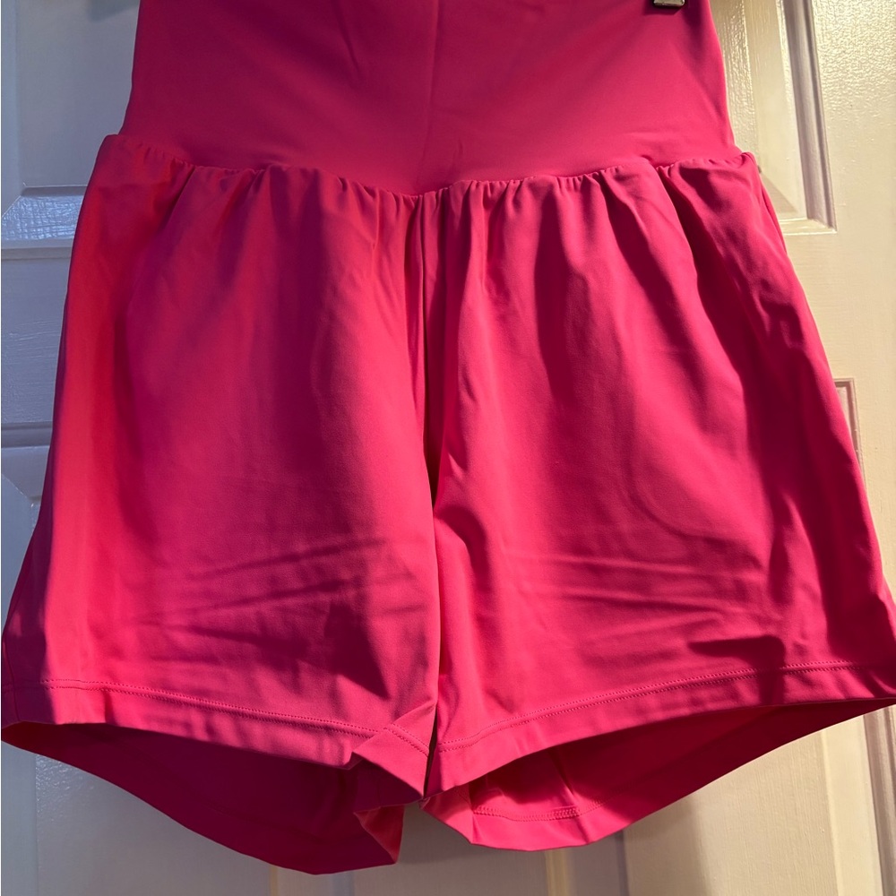 HALARA High Waist Pink Yoga short